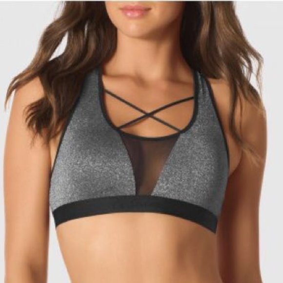 La SENZA Other - **2 for $25** La Senza Black and Silver Sports Bra Large